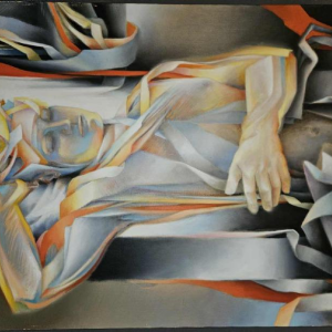 Charles-Louis La Salle Compliments de Printemps painting oil & acrylic on canvas, 2002