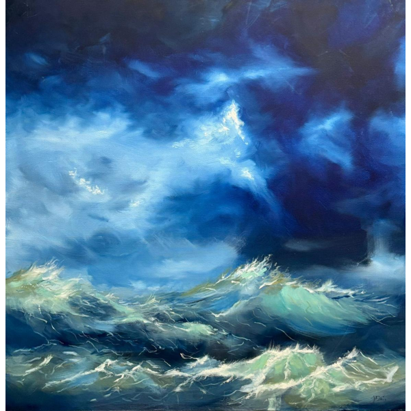 Jonathan DE CESARE - Composition 2023 - oil on canvas