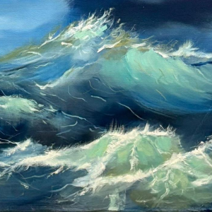 Jonathan DE CESARE - Composition 2023 - huile sur toile