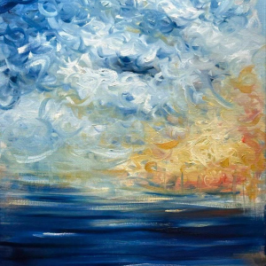 Jonathan Caesar - Olieverf op doek - Compositie