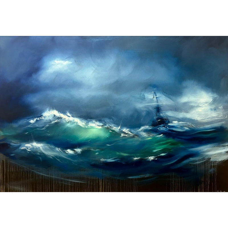 Jonathan De Cesare - Composition 2024 - Huile sur toile
