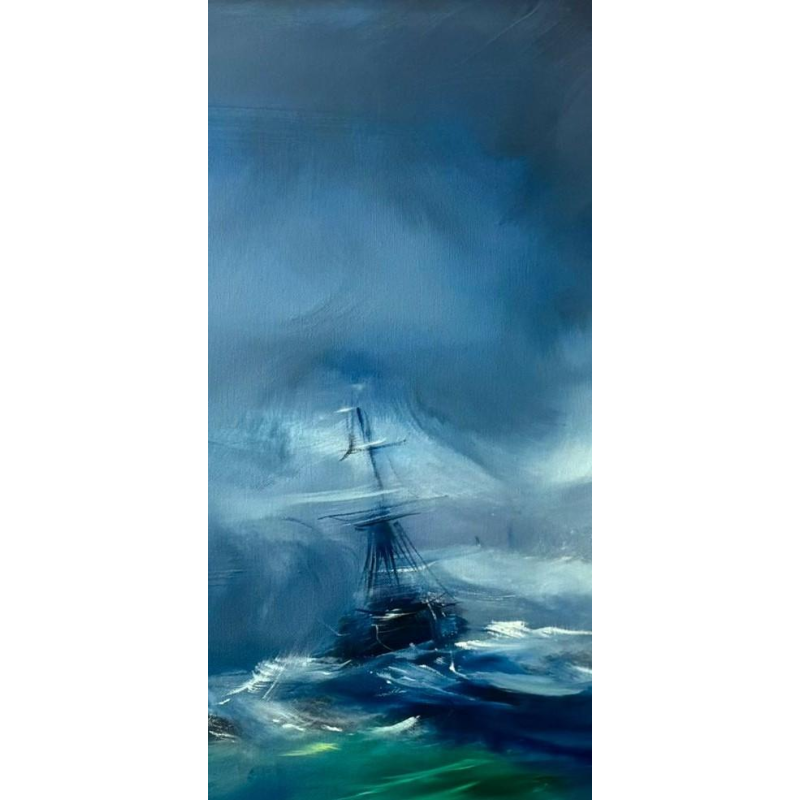 Jonathan De Cesare - Composition 2024 - Huile sur toile