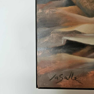 Charles-Louis Lasalle 'Marie Carmen' tableau huile sur toile, 2002