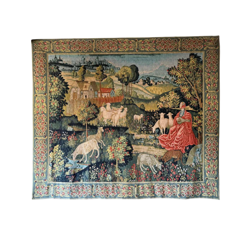 Robert Four, tapisserie d'Aubusson 'Concert champêtre'