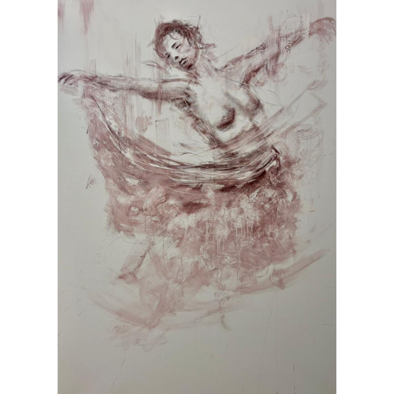 Jonathan De Cesare - Composition 2024 - Dyptique - Technique mixte sur toile