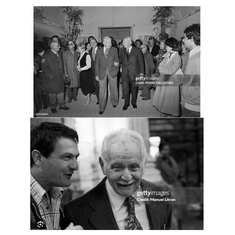 Louis Aragon Manuscrit - Exposé d'une exposition - 1977