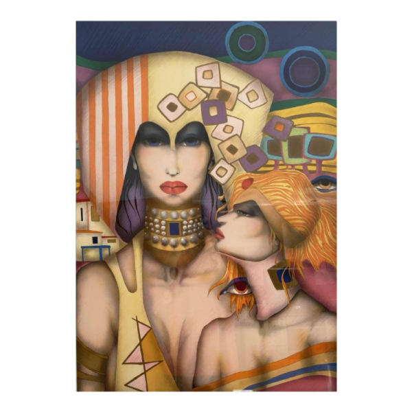 Lithogravure by Jef Van Tuerenhout