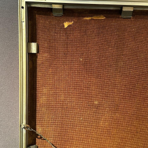 Edgar Scauflaire, olieverf op paneel, 1957