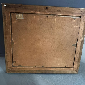 Lucien Frank 'Market Scene' Impressionist pastel, late 19th century