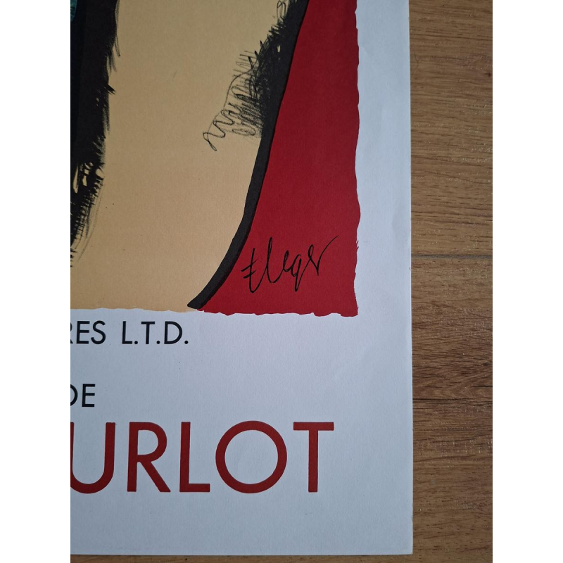 Fernand Léger 'L'Atelier Mourlot' lithografische affiche 1984