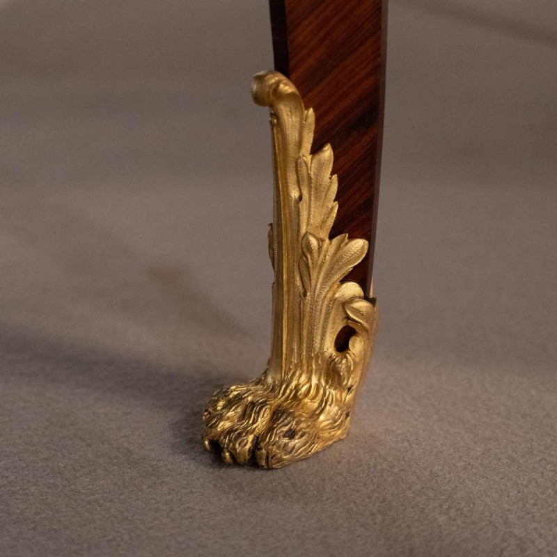 SORMANI Paul, Louis XV style rosewood and gilt bronze desk, ca 1867