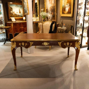 SORMANI Paul, Lodewijk XV stijl palissander en verguld bronzen bureau, ca 1867