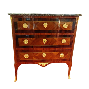 Small Louis XVI period chest of drawers, fully restored