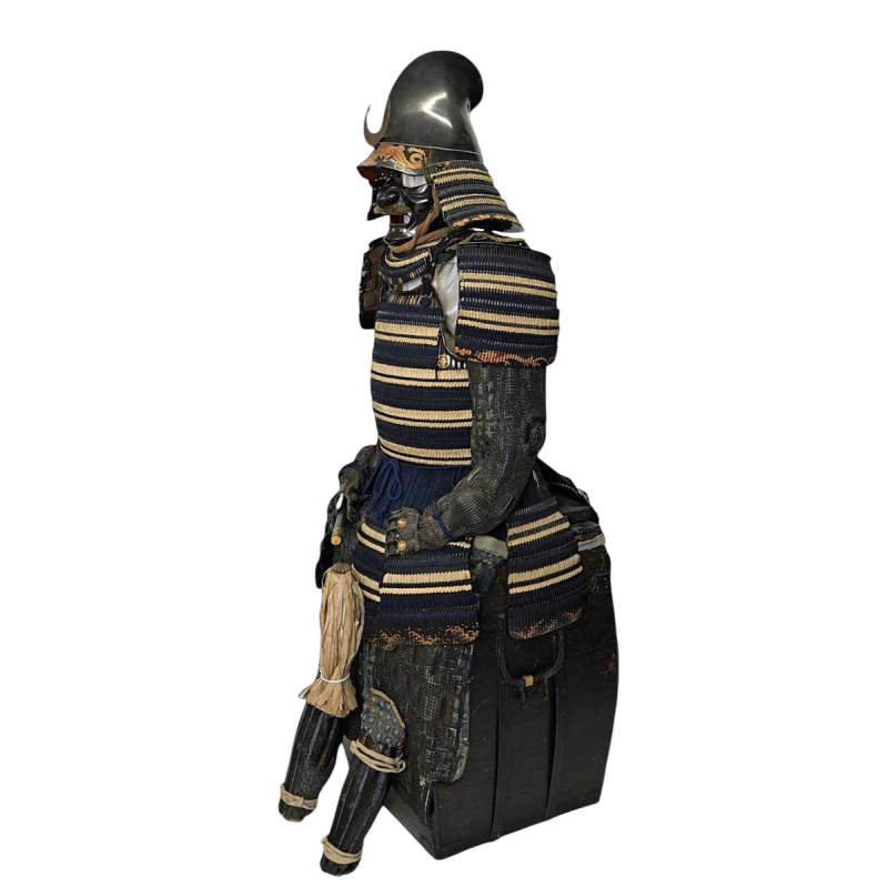 Samurai armour, Ni mai do gusoku, eboshi nari kabuto, Japan, 1th century