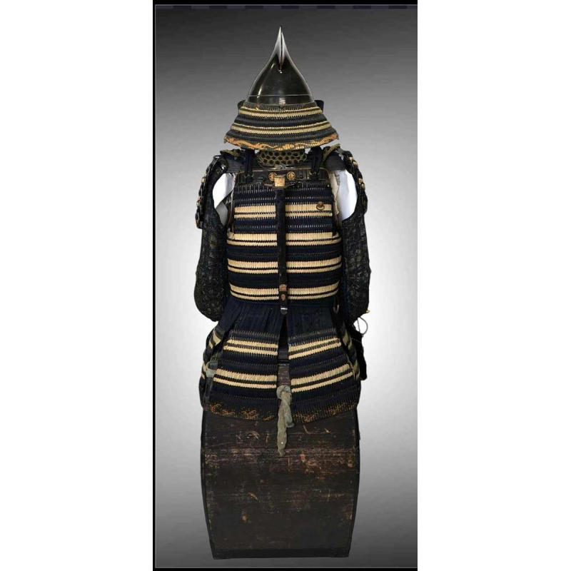 Armure de Samouraï, Ni mai do gusoku, eboshi nari kabuto, Japon, 16ème siècle