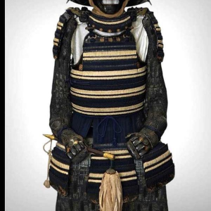 Samurai armour, Ni mai do gusoku, eboshi nari kabuto, Japan, 1th century