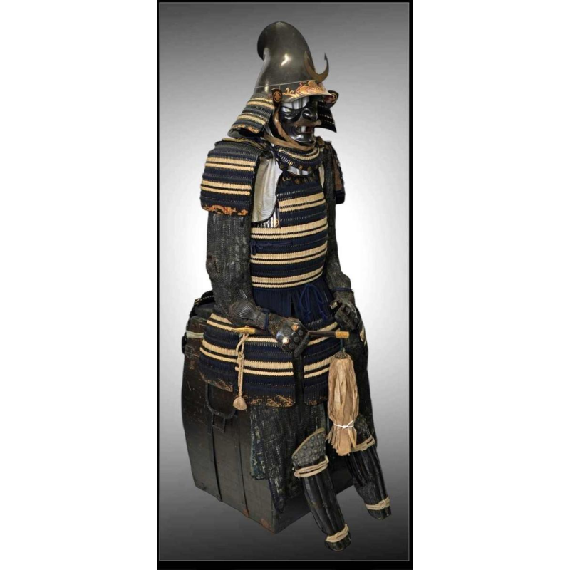 Armure de Samouraï, Ni mai do gusoku, eboshi nari kabuto, Japon, 16ème siècle