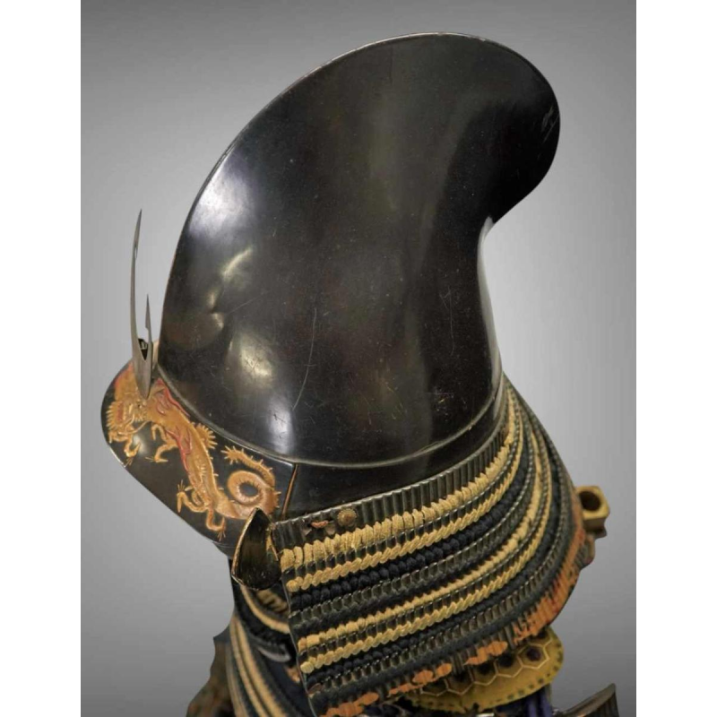 Samoerai harnas, Ni mai do gusoku, eboshi nari kabuto, Japan, 16e eeuw