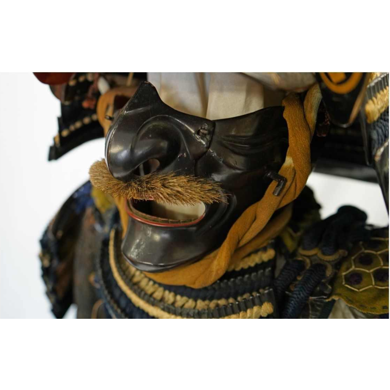Samoerai harnas, Ni mai do gusoku, eboshi nari kabuto, Japan, 16e eeuw