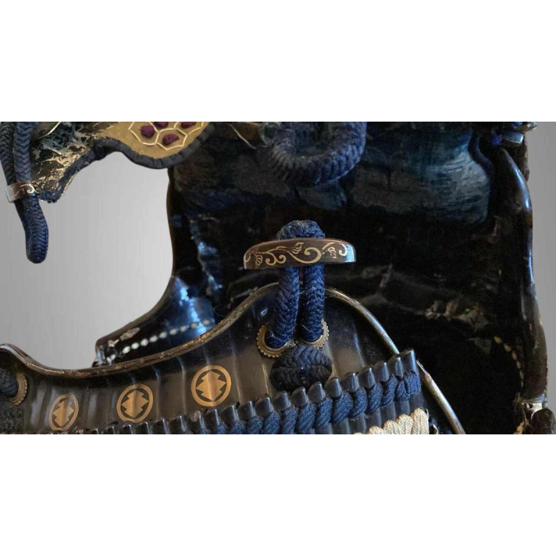 Samoerai harnas, Ni mai do gusoku, eboshi nari kabuto, Japan, 16e eeuw