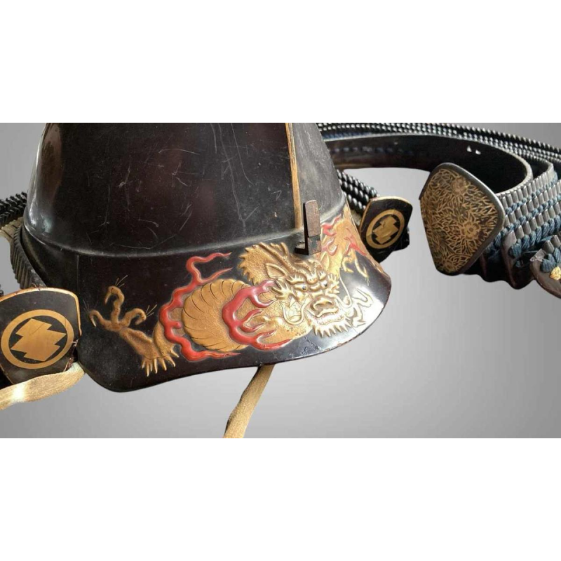 Samurai armour, Ni mai do gusoku, eboshi nari kabuto, Japan, 1th century