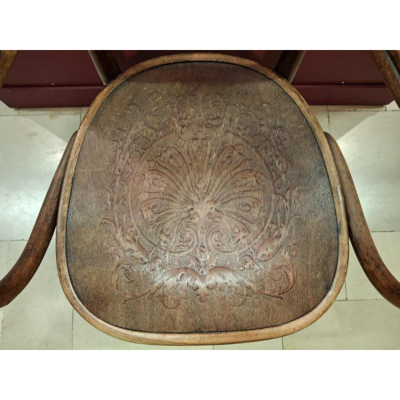 Jacob & Josef Kohn, bentwood chair / armchair, Austria late 19th c