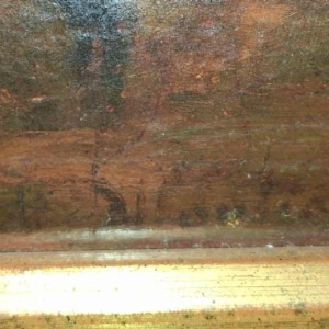 Adolphe Monticelli 'Danse orientale' tableau huile sur panneau, XIXe s