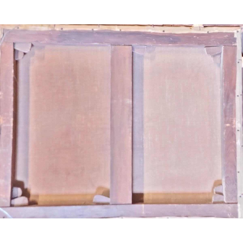 Pascal De Beucker “Stilleven, boeket bloemen” olieverfschilderij op doek, begin 20e eeuw