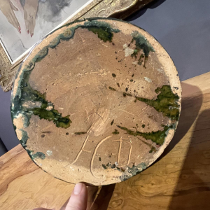 Arthur Craco & Emile Declercq, grand vase vert Art Nouveau, ca 1900