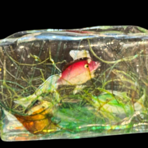 Aquarium glass by MURANO - Venice - Italy circa 1960.