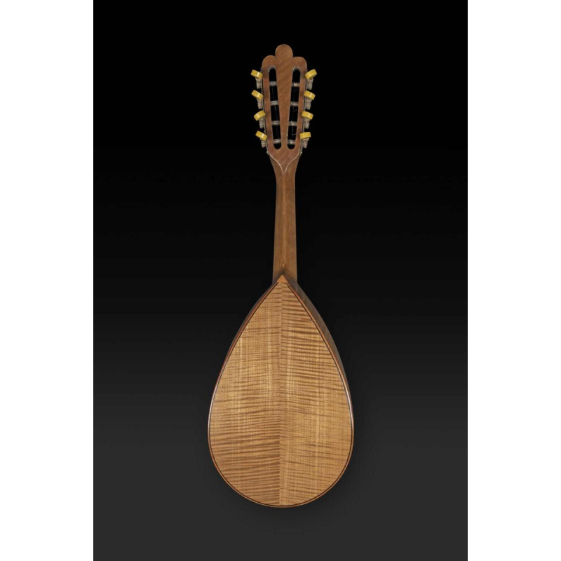 Gelas double-top mandoline uit 1927, muziekinstrument genummerd 5947 en gestempeld