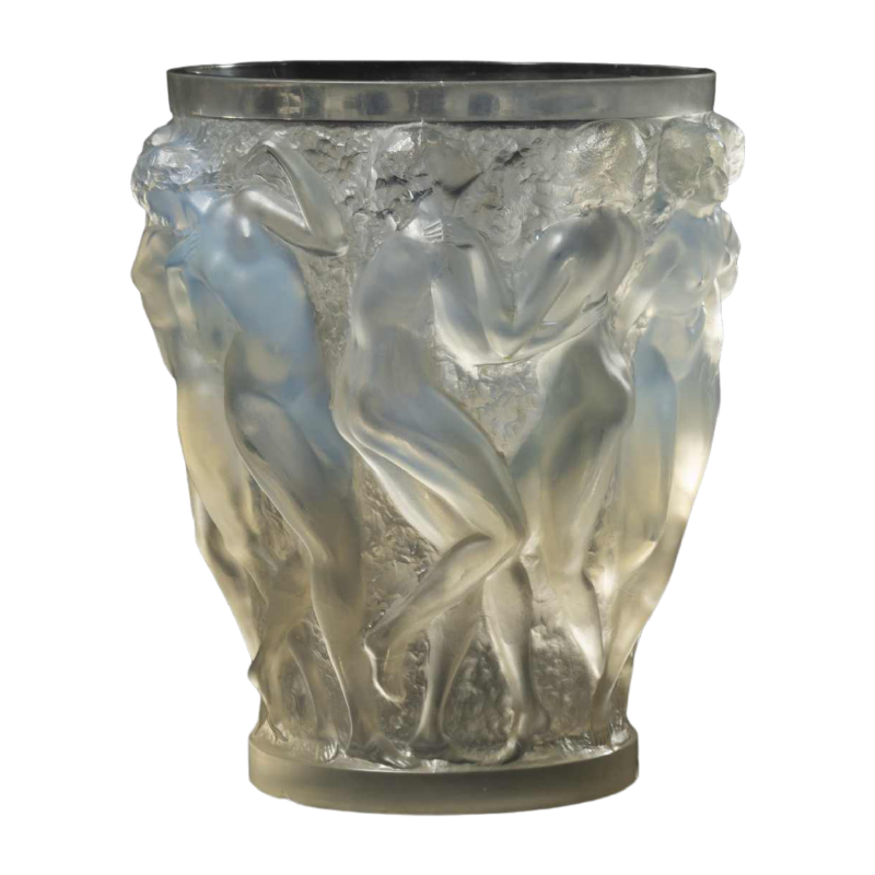Bacchantes Vase (1927) by RENE LALIQUE (1860-1945)