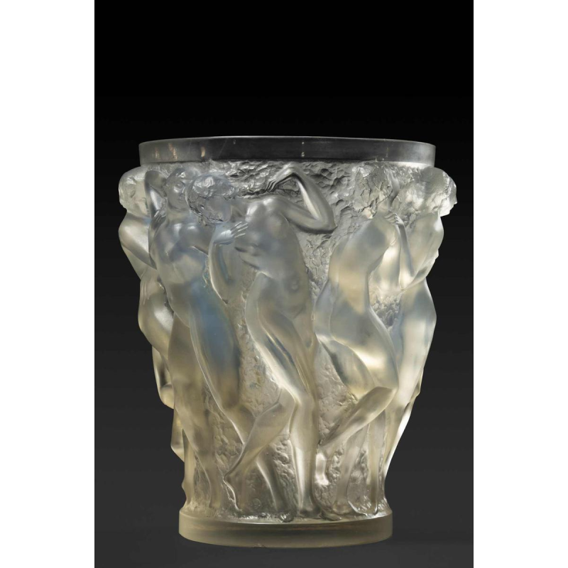 Bacchantes Vaas (1927) door RENE LALIQUE (1860-1945)