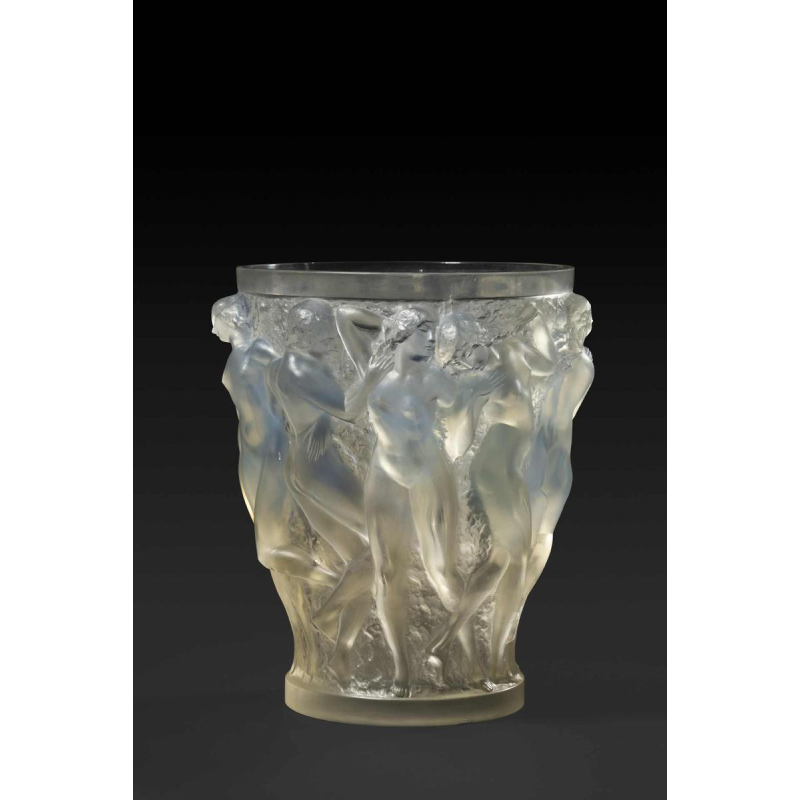 Bacchantes Vaas (1927) door RENE LALIQUE (1860-1945)