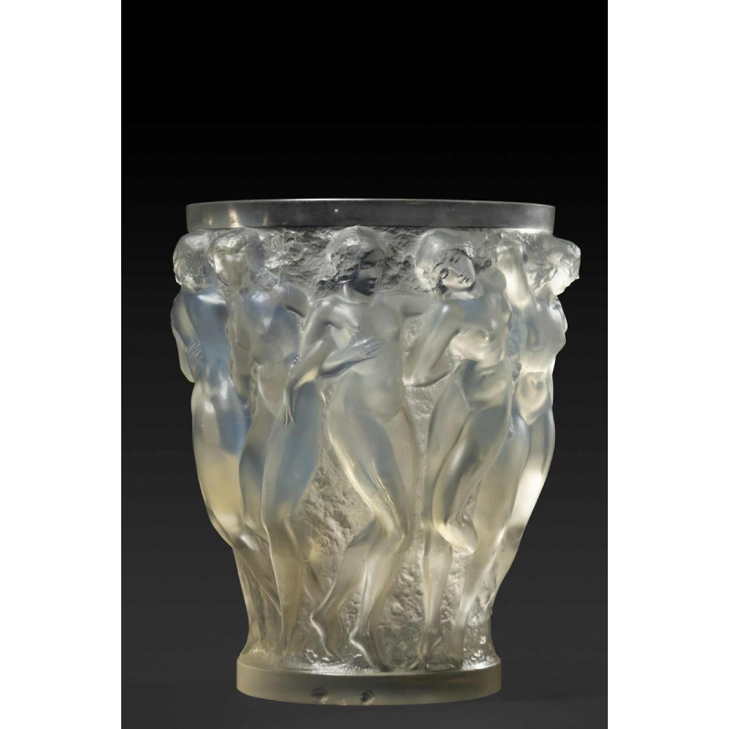 Bacchantes Vaas (1927) door RENE LALIQUE (1860-1945)