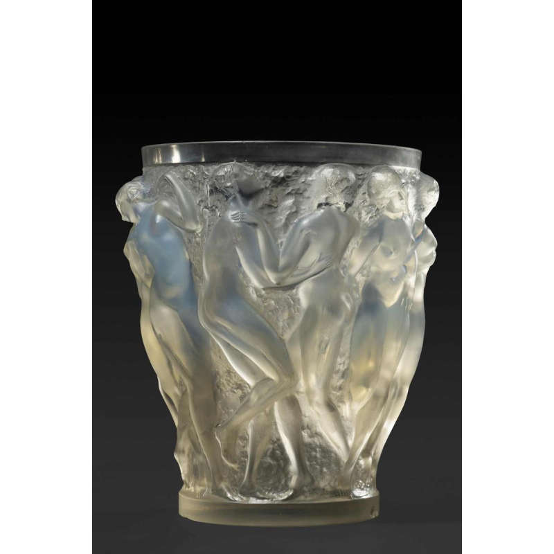 Vase « BACCHANTES » (1927) de RENE LALIQUE (1860-1945)