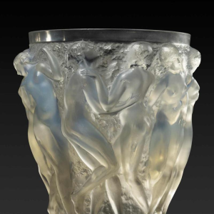 Bacchantes Vaas (1927) door RENE LALIQUE (1860-1945)