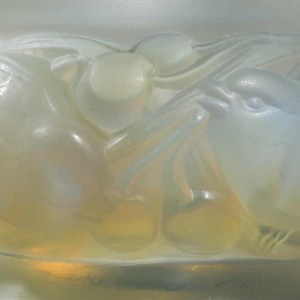 Vaas « PINSONS » (1930) van RENÉ LALIQUE (1860-1945):