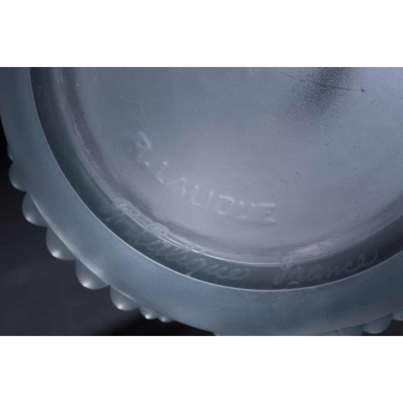 RENE LALIQUE, "PERLES" toiletborstelset, Nr. 1 parfumflesje