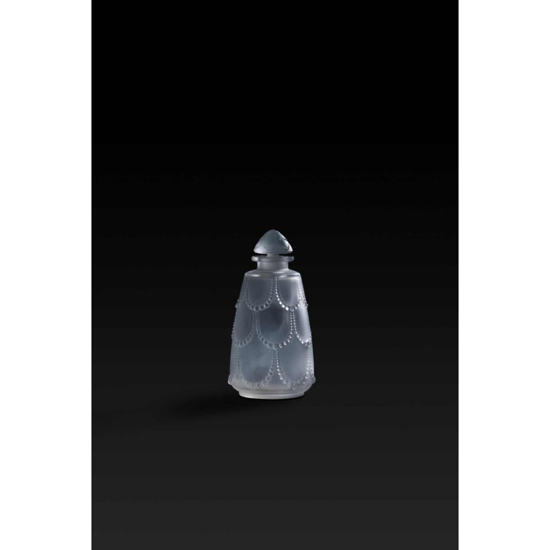 RENE LALIQUE, "PERLES" toilet set, No. 3 perfume bottle