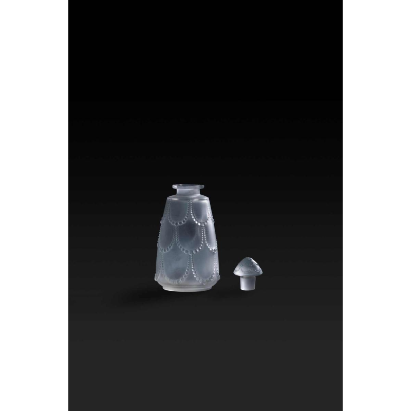 RENE LALIQUE, "PERLES" toilet set, No. 3 perfume bottle