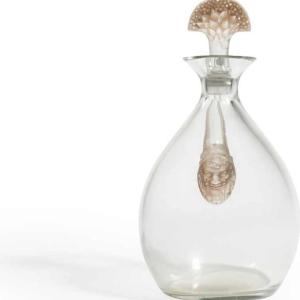 1923 René Lalique Karaf "Satyre" voor Cusenier