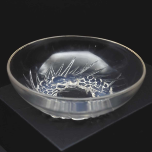 "MONT DORE" Bowl (1928), Masterpiece by René Lalique (1860-1945)