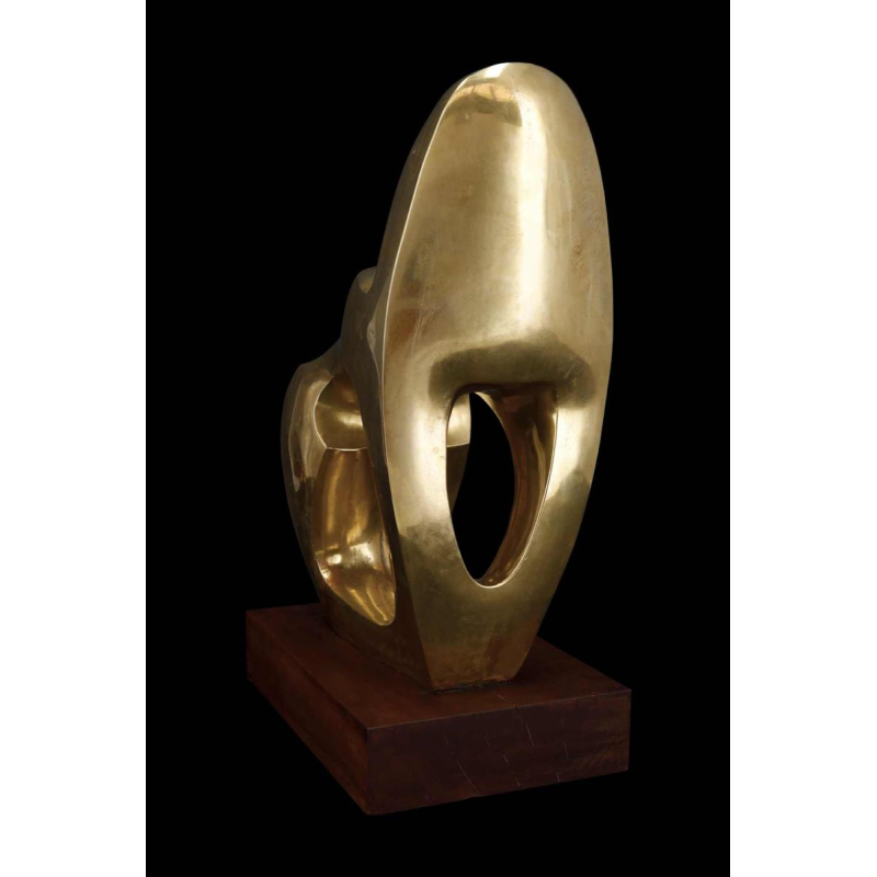 Jannu 'Abstract naakt' hedendaagse bronzen sculptuur