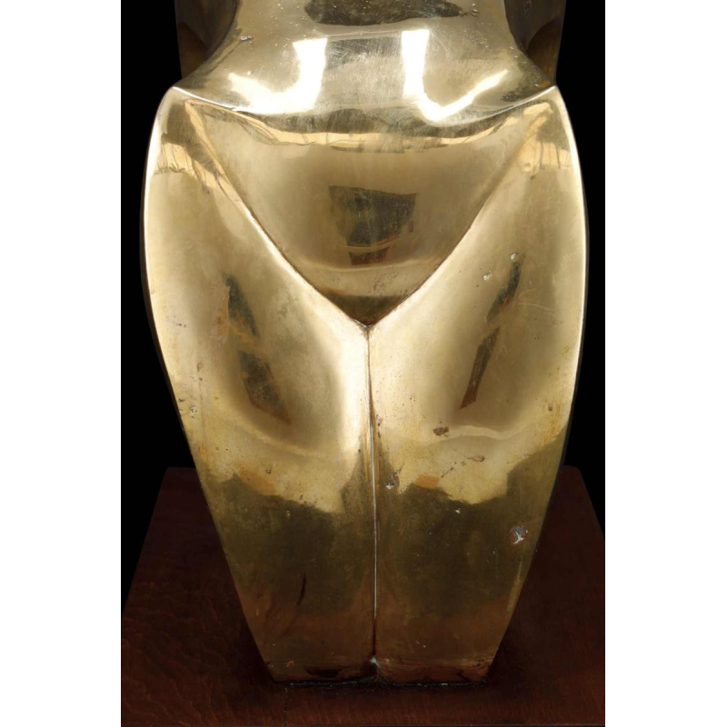 Jannu 'Abstract naakt' hedendaagse bronzen sculptuur