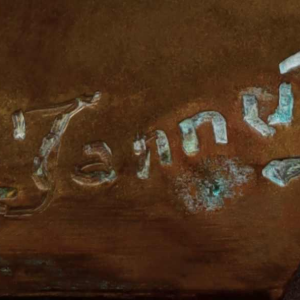 Jannu 'Abstract naakt' hedendaagse bronzen sculptuur