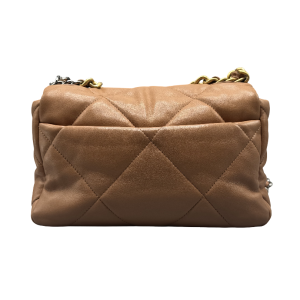 Chanel, sac 19 en cuir camel Chanel, sac 19 en cuir camel