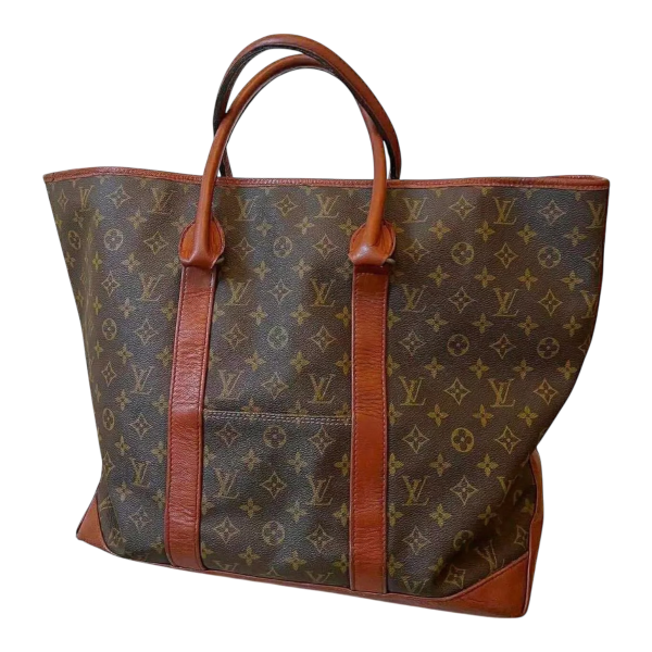 LOUIS VUITTON - grand sac cabas week-end