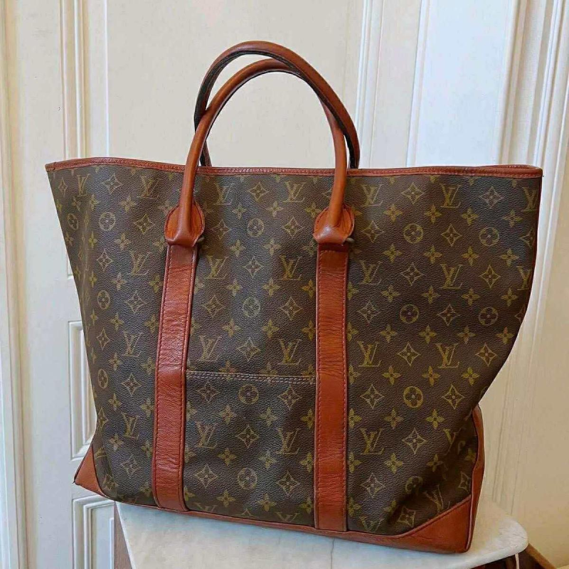 LOUIS VUITTON - grand sac cabas week-end LOUIS VUITTON - grand sac cabas week-end