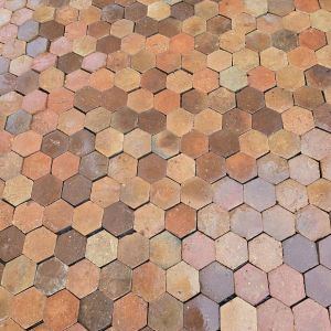 Antieke terracotta tegels uit de 18e eeuw - 22 m²